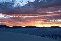 White Sands Sunset