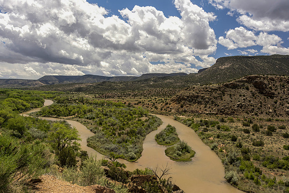 Muddy Chama River