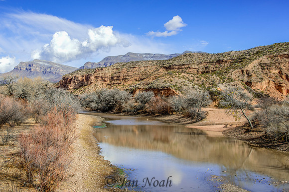 Winter Flow of the Rio Grande