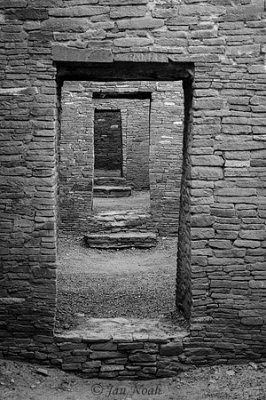 Pueblo Bonito Doorways