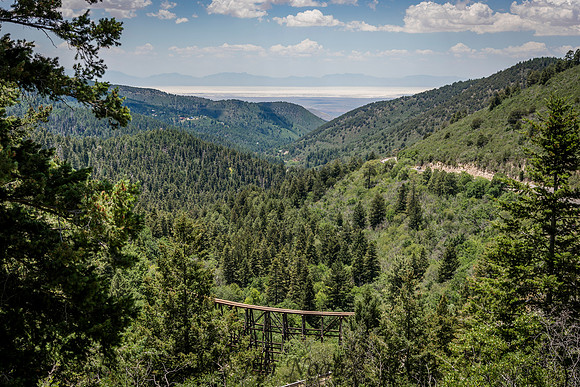 Overlook of Tularosa Basin