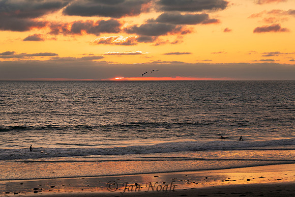 Sunset on the Pacific