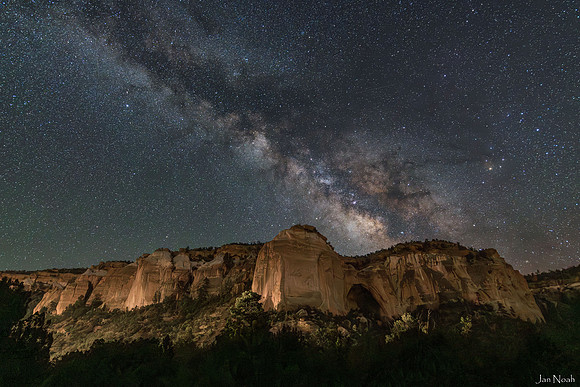 Milky Way La Ventana Arch